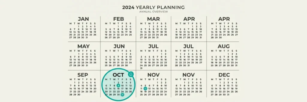 renewal calendar