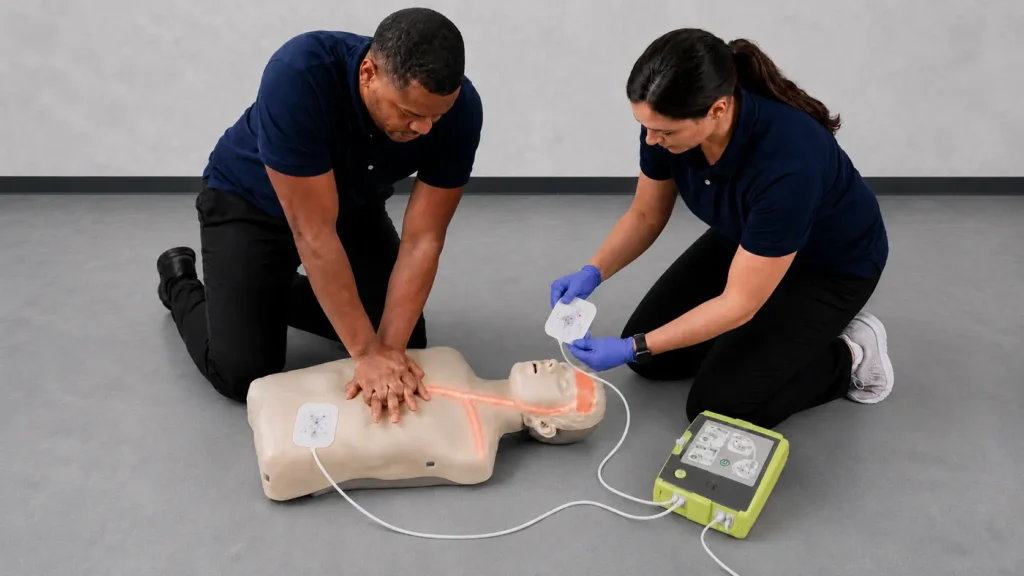 CPR Courses - Providing cardiopulmonary resuscitation (CPR)